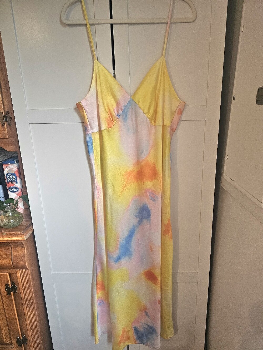 Diane von Furstenberg x Target Long Satin Sunset Slip Dress - Size XL